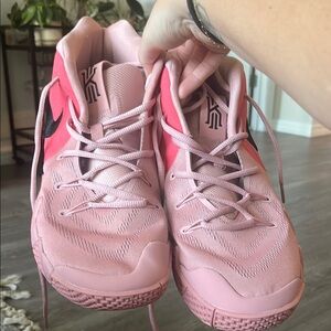 Nike Pink Kyrie Irving Sneakers Men’s